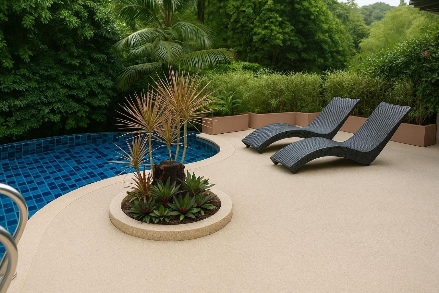 Modern 4 Bdr Villa, Privat Pool, Walk * Amphoe Koksamui
